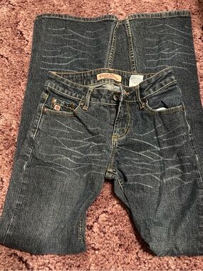 Paris Blues Men’s Bootcut Jeans in Dark Blue Wash